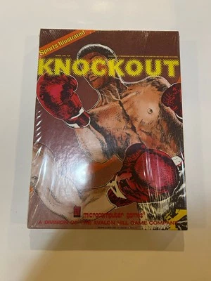 SEALED Knockout by Avalon Hill Micro-Computer Games for Atari 400/800 - Image 1 of 4