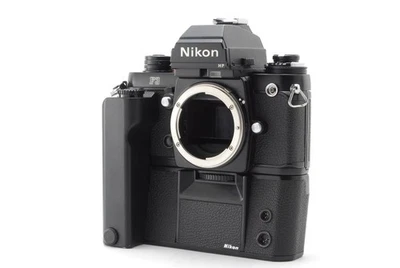 CLA'd [MINT] Nikon F3 P F3P Press HP 35mm SLR Film Camera Body w/ MD-4 JAPAN - Image 1 of 4