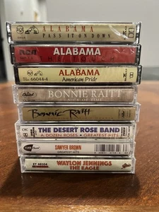 Lot of 8 Music Cassettes - Brand New Factory Sealed , Country Music. - Picture 1 of 4