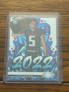 Drake London 2022 Certified 2022 Insert #8 Falcons - Picture 1 of 2