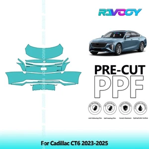 PreCut Paint Protection PPF Kit For Cadillac CT6 2023-2025 - Picture 1 of 7