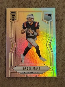 Juego de hologramas base 2025 Panini Donruss Elite - Drake Maye #65 - Imagen 1 de 2