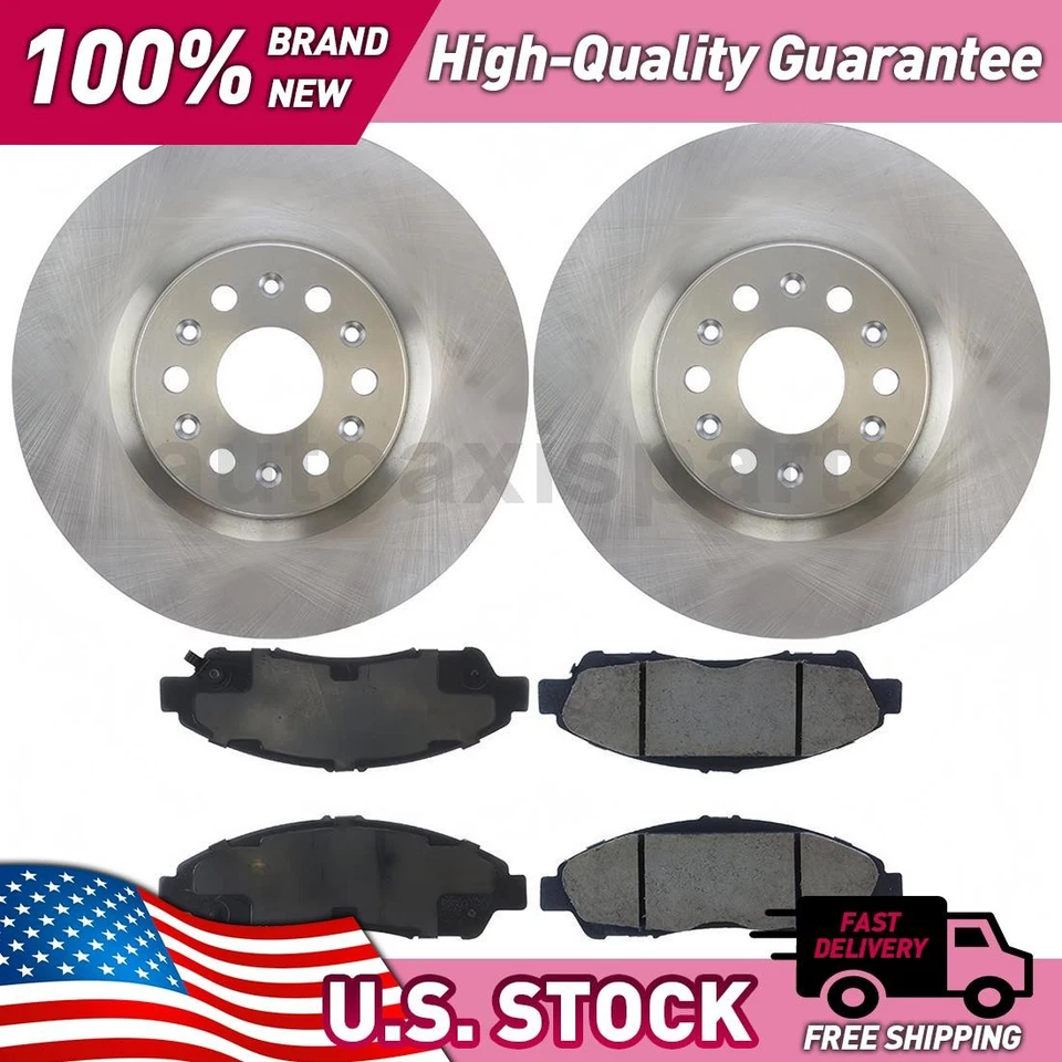 前中心零件碟刹升级套件适用于 2017 - 2017 凯迪拉克 XT5 — 第 1/1 张图片