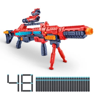 X-Shot Excel Regenerator Blaster mit 48 Darts - Dart-Blaster + Fernrohr von ZURU