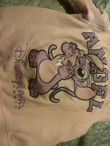 Children Clothes LILO and Stitch Authentic Disney Land Paris Jacket Child Sz7-8 - Picture 1 of 6
