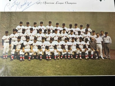 1967 Salute to the Boston Red Sox Program/68 Dinner Conigliaro/Yastrzemski Ex⚾️ - Image 1 of 4