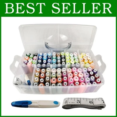 100 Colors Thread Storage Set - Image 1 of 4