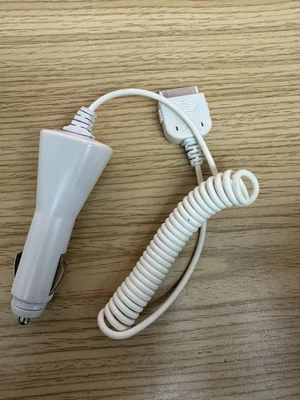 Apple iPhone Car Charger 12V Cable 4 4S 4 3GS iPod Touch iPad 2 3 - Image 1 of 2