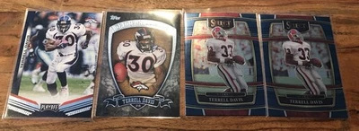 Terrell Davis 2013-2022 Panini Playoff, Select,Topps HOF Denver Broncos Lot Of 4 - Image 1 of 4