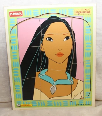 Rompecabezas de madera Pocahontas 8 piezas Playskool Foto 1 de 2