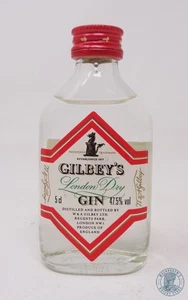 Miniature / Mignon London Dry Gin GILBEY'S - Picture 1 of 1