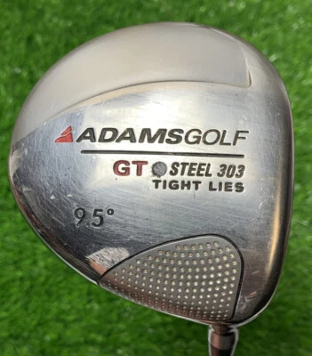 Driver Adams Golf GT Acero 303 9.5° Flex Regular Eje de Acero Derecha (algunos rasguños) 1296 Foto 1 de 4