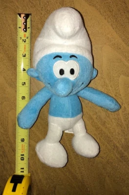 Smurfs Blue Plush Stuffed Toy - 2010 - Image 1 of 4