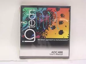 IOtech ADC488/16A/8SA IEEE Analog-to-Digital A/D Converters User Manual 100-0920 - Picture 1 of 3