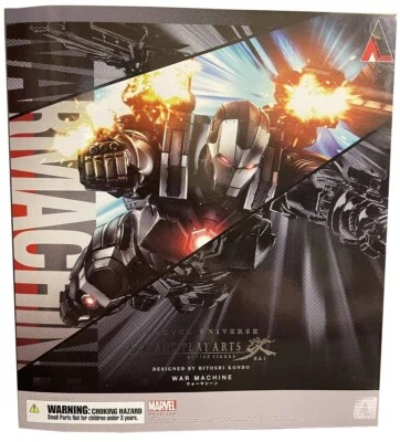 Figura de acción Square Enix Marvel's Iron Man: War Machine Play Arts Kai Foto 1 de 4