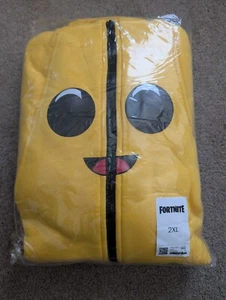 Epic Games Fortnite Peely Zip Up Hoodie Officially Licensed mesh rare Large 2XL - Picture 1 of 7