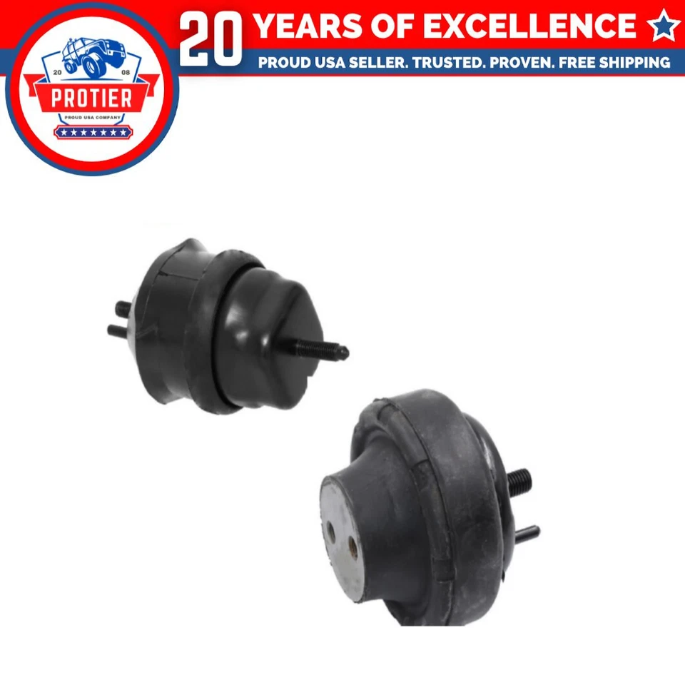 Motor & Trans Mount 2PCS Set Compatible for 1991-1995 Compatible ford Taurus/ - Image 1 of 3