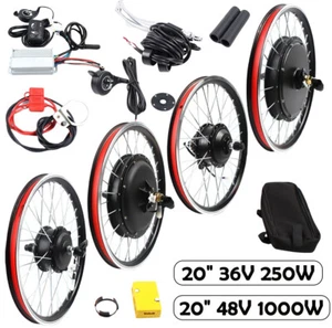 20" 250W 36V Rueda delantera E Bike Conversion Set Ebike Bicicleta eléctrica Kit de conversión - Imagen 1 de 12