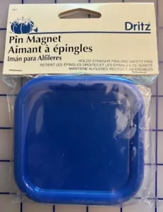 Imán de pasador de costura Dritz #141 azul para pasadores rectos y pasadores de seguridad - Imagen 1 de 1