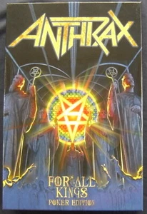 ANTHRAX For All Kings CD Box Set Strictly Limited POKER Edition 0112/1000 - Picture 1 of 11