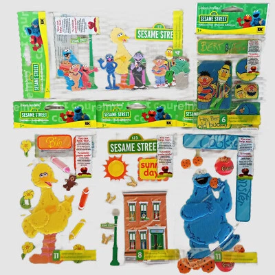 Sesame Street Jolees Boutique Sticker Lot, Sunny Days, Cookie Monster, Big Bird - Image 1 of 4