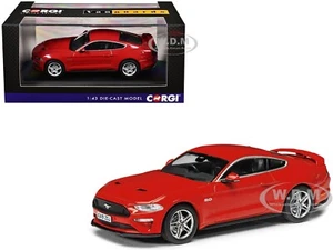 FORD MUSTANG MK6 GT FASTBACK 5.0 RHD RACE RED 1/43 DIECAST CAR BY CORGI VA15503 - Picture 1 of 3