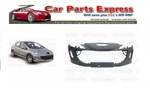 PEUGEOT 308 2007-2011 FRONT BUMPER (STANDARD MODEL) PAINTED ANY COLOUR - Picture 1 of 1