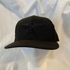 DALLAS COWBOYS 2023 NEW ERA 59FIFTY OFFICIAL NFL FITTED HAT CAP BLACK ON BLACK