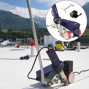 Soldador de aire caliente de plástico automático WELDY Foiler ETL 30 mm + barra guía + peso adicional - Imagen 1 de 18