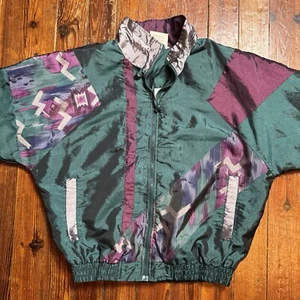 Vintage Retro Westside Windbreaker Jacket Size Medium - Picture 1 of 6