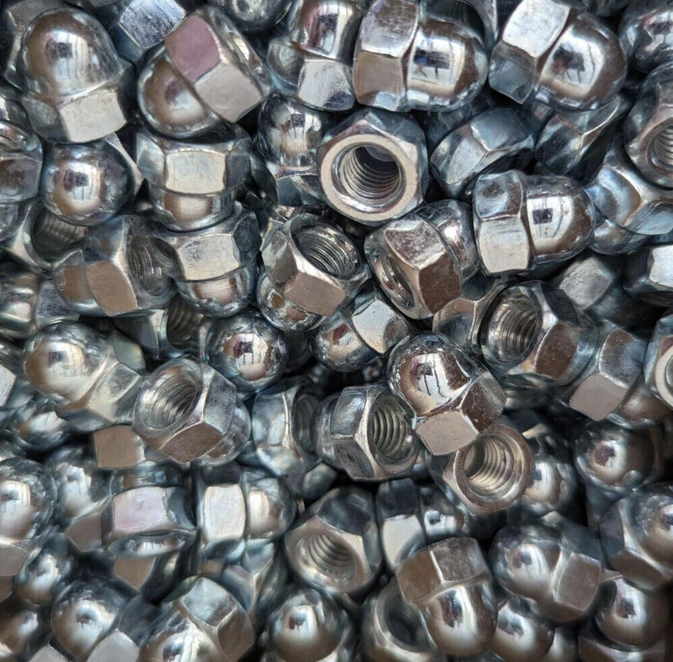 Hutmutter DIN 1587 verzinkt hohe Form Muttern - Bild 1 von 1