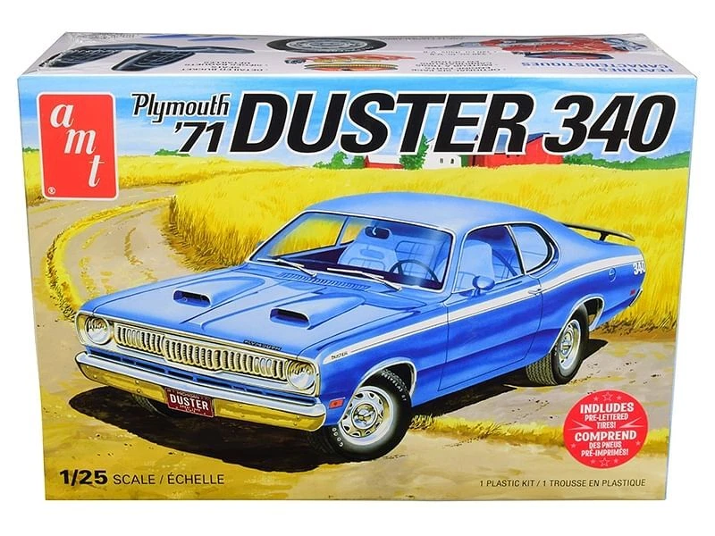AMT 1971 Plymouth Duster Car Model Kit Amt1118