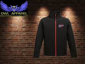 Foden Trucks Soft Shell Jacket Black/Red NEW (Sm TO 3XL) - Picture 1 of 1