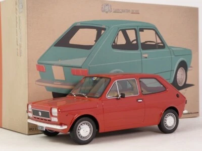 Laudoracing Fiat 127 1ère Série 3P Rouge 1972 1/18 LM176B - Photo 1/2