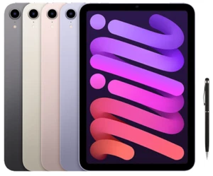 Apple iPad Mini 6th-Gen 8.3" Retina Display 64GB 12MP 4K Camera WiFi + Stylus - Picture 1 of 19