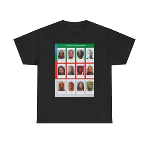 The Chicago Gang Book Página 40 - Negro P Stone Nation Miembros - Camiseta - Imagen 1 de 49