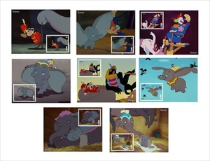 2019 Disney Dumbo 8 Blocks ungezähnt Animation Cartoons - Bild 1 von 1
