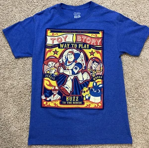 Disney Pixar TOY STORY 4 Way To Play Someone Call For Toys? T Shirt SZ SM 34/36 - Picture 1 of 5