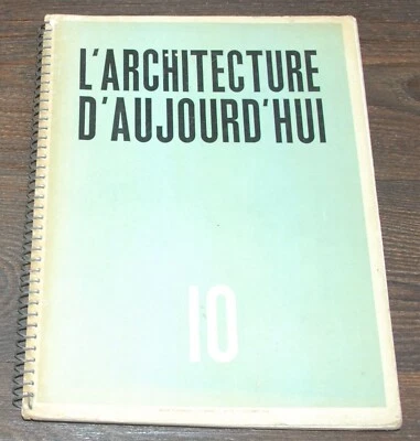 France L'Architecture D'aujourd'Hui №10 1936 Hotels Churches Casinos Urbanism - Image 1 of 4