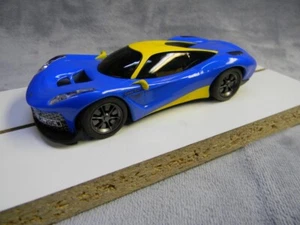 1/32 SCALE SCALEXTRIC RASIO C-20 METALLIC BLUE SLOT CAR-FROM OPEN BOX SET - Picture 1 of 10