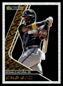 2023 Topps Update Ronald Acuña Jr. #BG-5 Black Gold Atlanta Braves - Picture 1 of 2