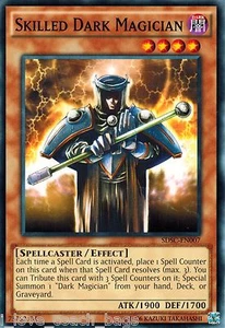 3x Skilled Dark Magician - SDSC-EN007 / SDMY  NM Spellcaster's Command Yugioh - Picture 1 of 1