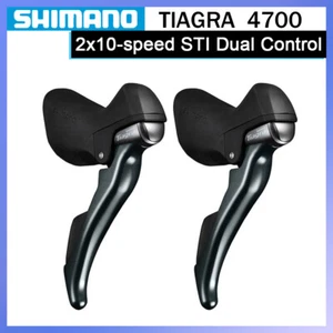 New Shimano TIAGRA ST-4700 2x10 Speed STI Dual Control Shifters Lever Rim Brakes - Picture 1 of 2