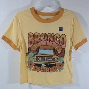 NEW FORD OFFICIAL LICENSED PRODUCT BRONCO PAJAMA LOUNGE TOP SHIRT XS 0 2 - Picture 1 of 1