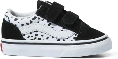 Vans Niño Pequeño Old Skool Dálmata Blanco y Negro Zapatos Sin Atar 4.5 Niño Pequeño Foto 1 de 4