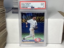 2003 Donruss Career Stat Line Derek JETER Yankees 102/117 PSA 9