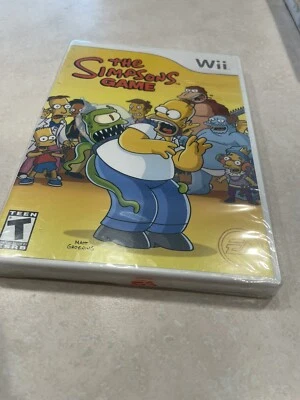 The Simpsons Game (Nintendo Wii, 2007) New Factory Sealed - Image 1 of 4