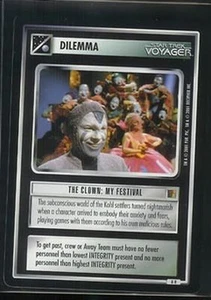 Star Trek CCG 1E The Borg 8R The Clown: My Festival - Picture 1 of 1