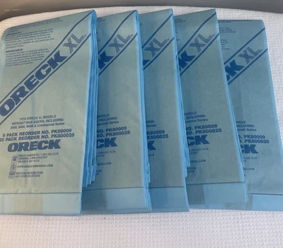 Oreck XL Commercial Disposable Vacuum Cleaner Bags PK800025 - 25 Bags NEW - Image 1 of 4