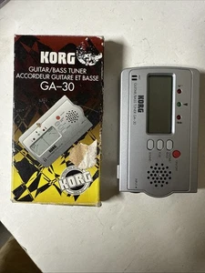 Korg GA-30 Digital Compact Guitar Bass Tuner / Open Box - Picture 1 of 2